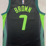 Jaylen Brown Nike 2024-25 City Edition Swingman Jersey w/Amica Patch
