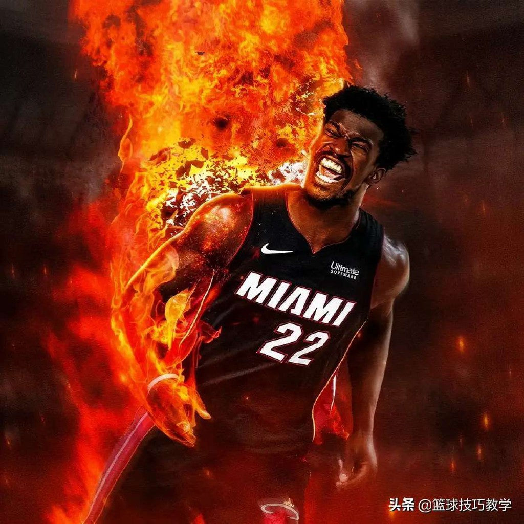 Miami Heat Jimmy Butler Mens Icon Edition Basketball Jersey