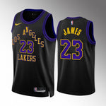 Los Angeles Lakers 2023-24 City uniform,worn in the NBA 2023-2024 season.