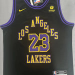 Los Angeles Lakers 2023-24 City uniform,worn in the NBA 2023-2024 season.
