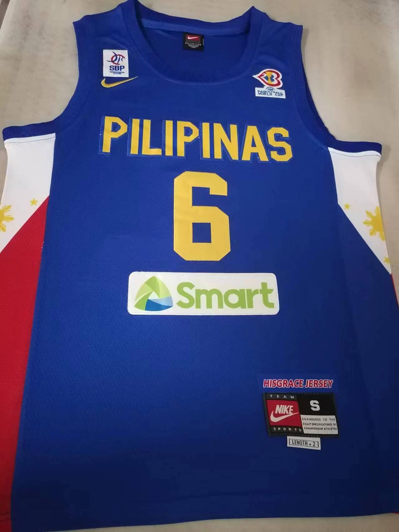 Jordan Clarkson Gilas Pilipinas Basketball Jersey FIBA World Cup
