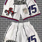 Just Don Retro Raptors Carter White #15