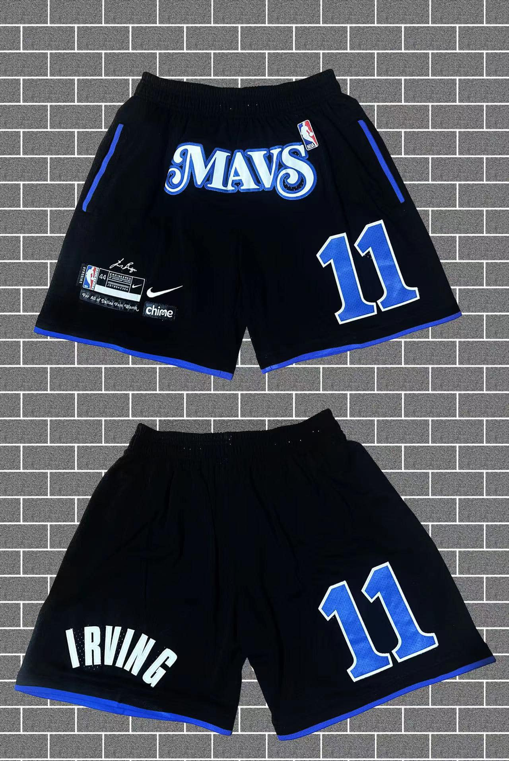 Just Don Retro Mavs Irving #11