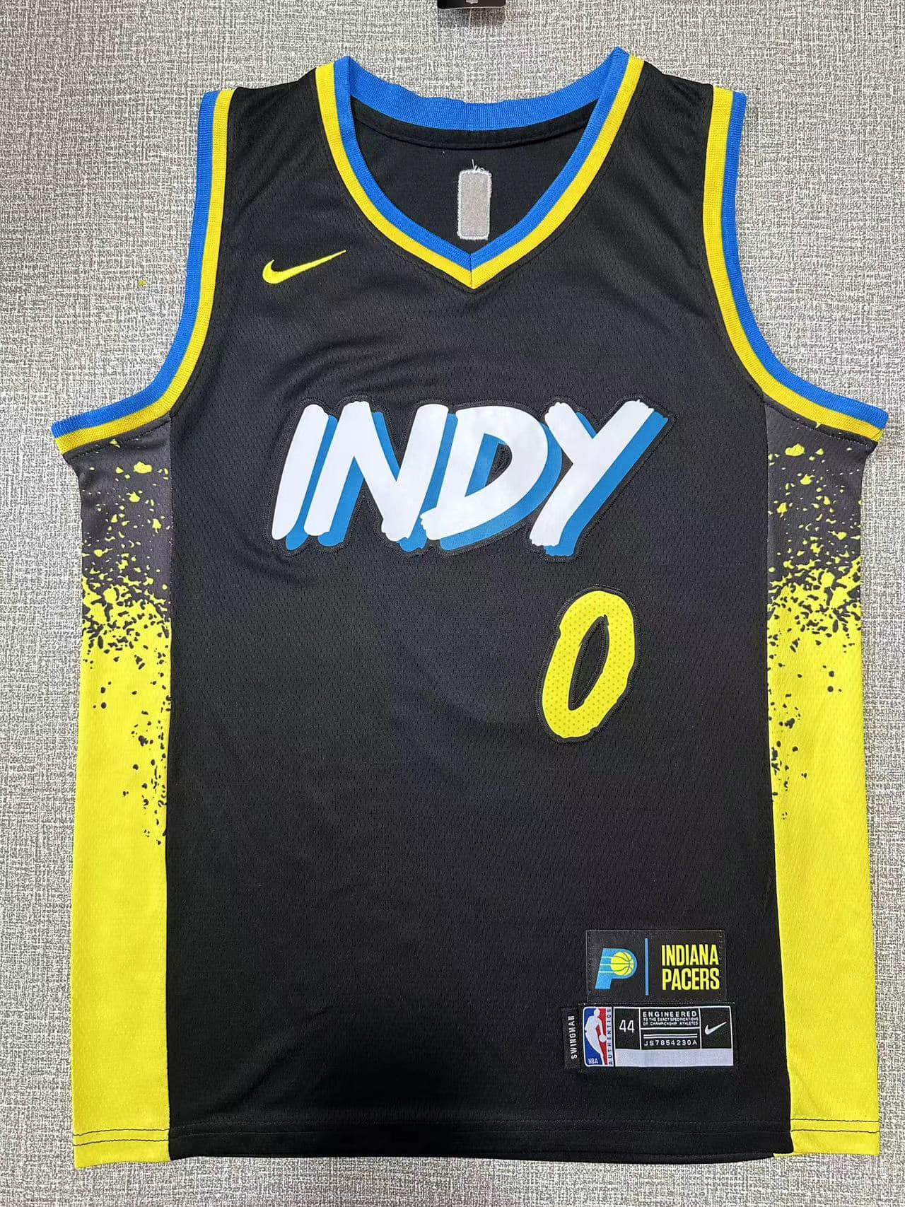 INDY Haliburton Jersey Black