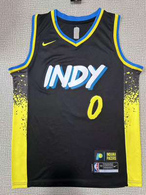 INDY Haliburton Jersey Black