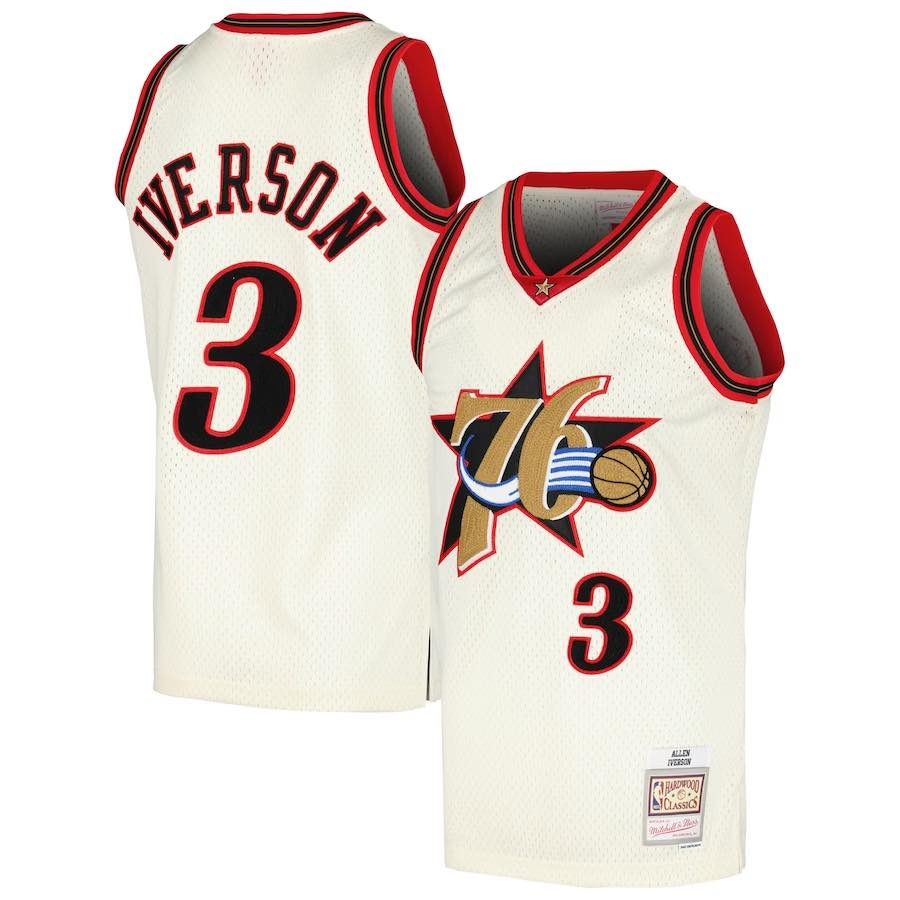 Iverson star 76 Jersey White