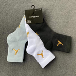 3 Pairs Bundle Assorted  midcut jordan socks