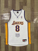 LA Lakers Kobe Bryant No. 8 WHITE