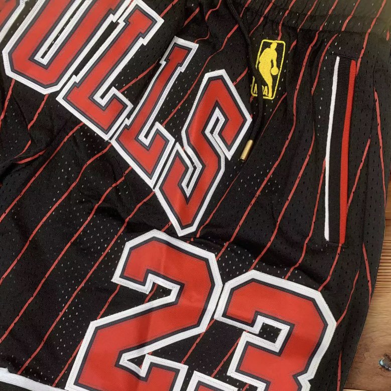 Just Don Retro   #23  Bulls Jordan Black Striped
