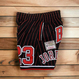 Just Don Retro   #23  Bulls Jordan Black Striped