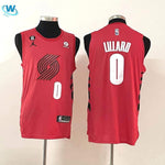 Portland Trail Blazers Jordan Statement Edition Swingman Jersey Red Liliard