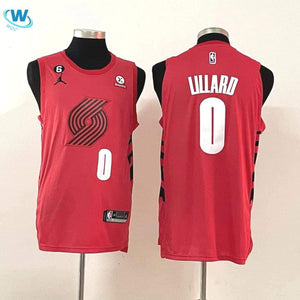 Portland Trail Blazers Jordan Statement Edition Swingman Jersey Red Liliard