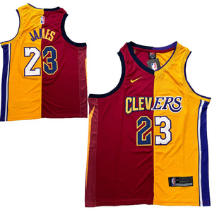 Lebron James #23 Cleveland Cavaliers Los Angeles Lakers Splice