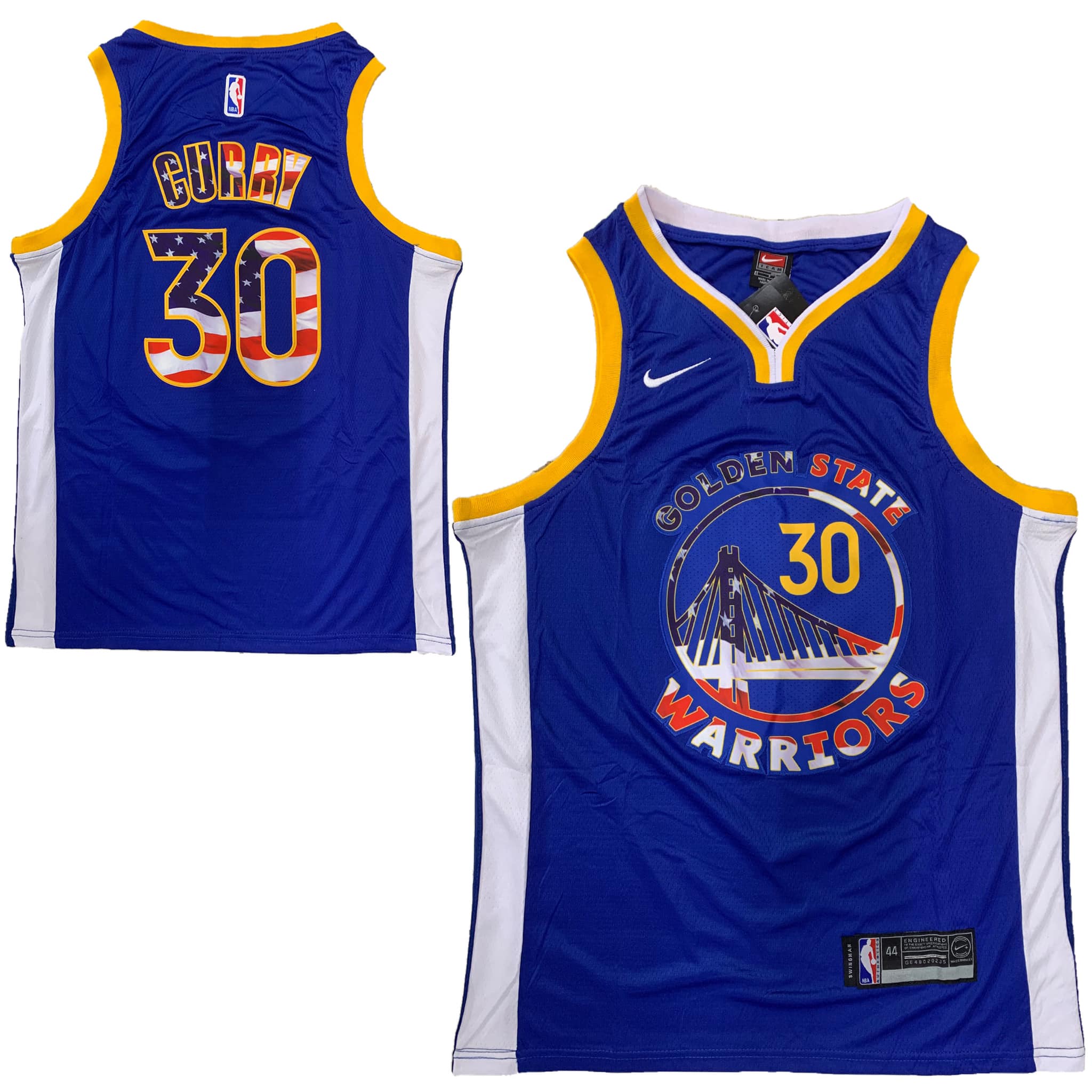 Warriors Curry Golden Starte City USA flag