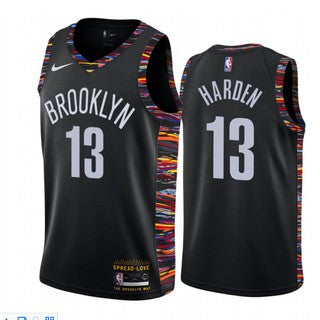 Nike Dri-Fit Brooklyn Nets James Harden 13 NBA Jersey Men's