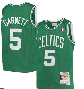 Boston Celtics Kevin Garnett Mitchell & Ness Kelly Green 2005-06 Hardwood Classics Swingman Jersey