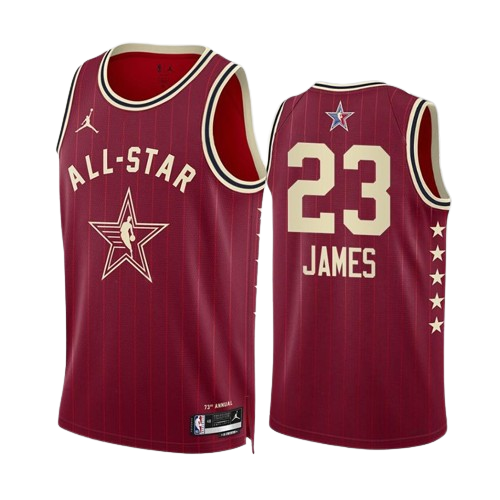 All-Star James #23 Maroon