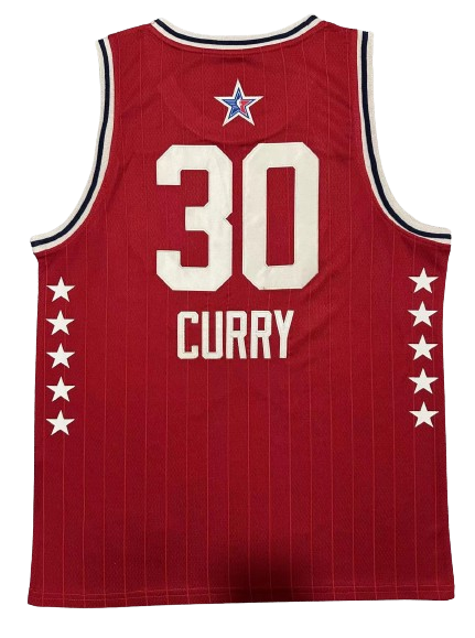 All-Star Stephen Curry  #30 Maroon