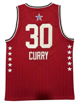 All-Star Stephen Curry  #30 Maroon