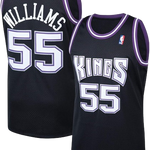 Jason Williams #55 Sacramento Kings Black 2000-01