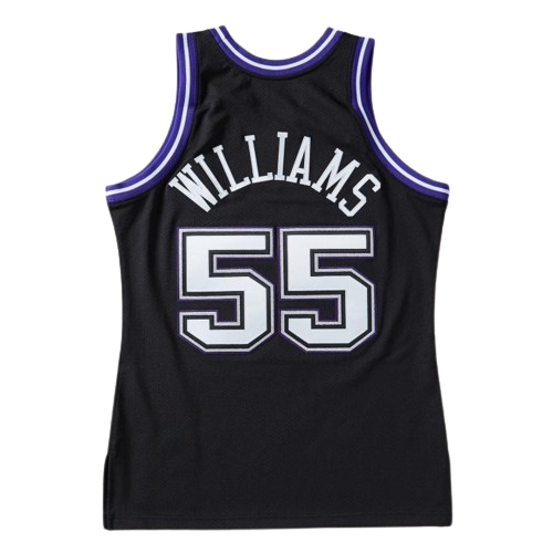 Jason Williams #55 Sacramento Kings Black 2000-01