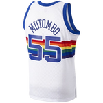 Denver Nuggets Dikembe Mutombo  Hardwood Classics White