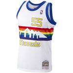 Denver Nuggets Dikembe Mutombo  Hardwood Classics White