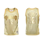 Memphis Grizzlies #12 Ja Morant  Gold