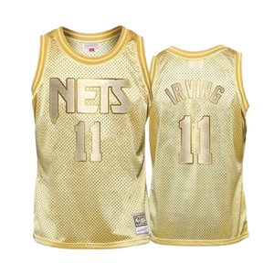 Kyrie Irving #11 Brooklyn Nets Golden