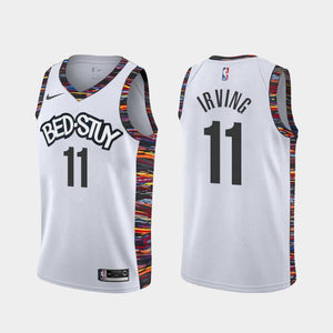 Kyrie Irving - Bed Stuy White "New Jersey" Jersey