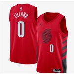Portland Trail Blazers Jordan Statement Edition Swingman Jersey Red Liliard