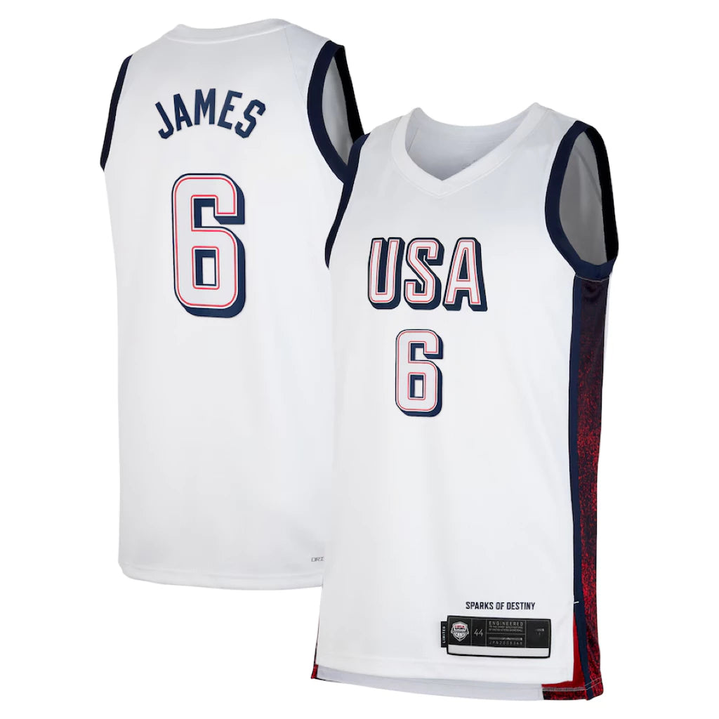 Original 2024 Team USA Lebron James