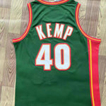Shawn Kemp Seattle Supersonics Hardwood Classics Throwback NBA Swingman Jersey
