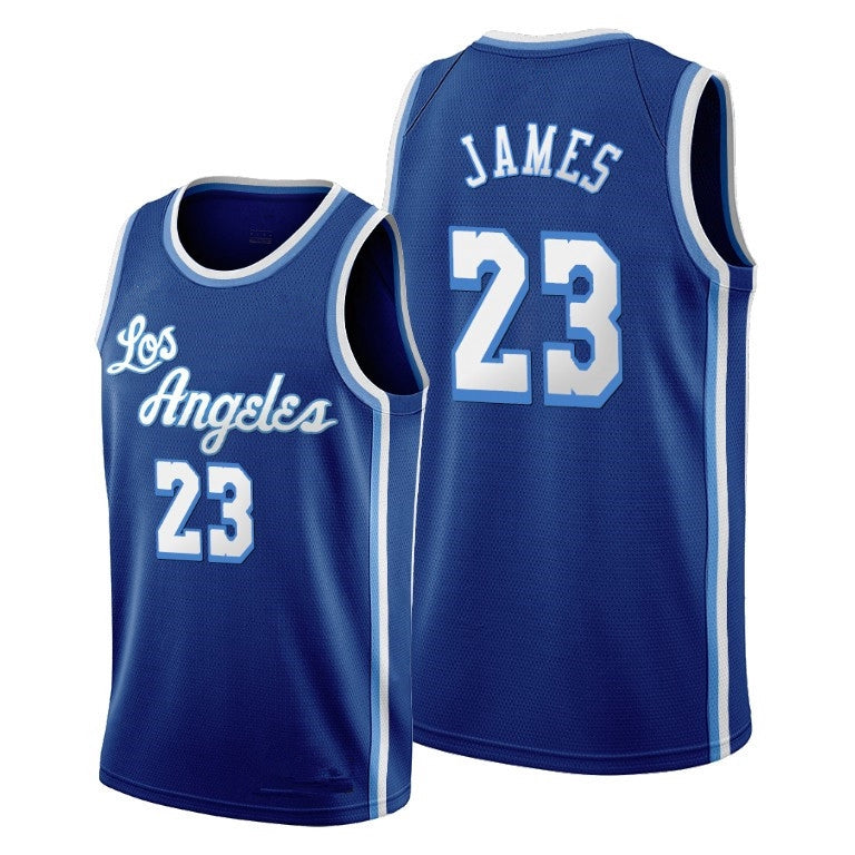 LA Lakers LeBron James BLUE