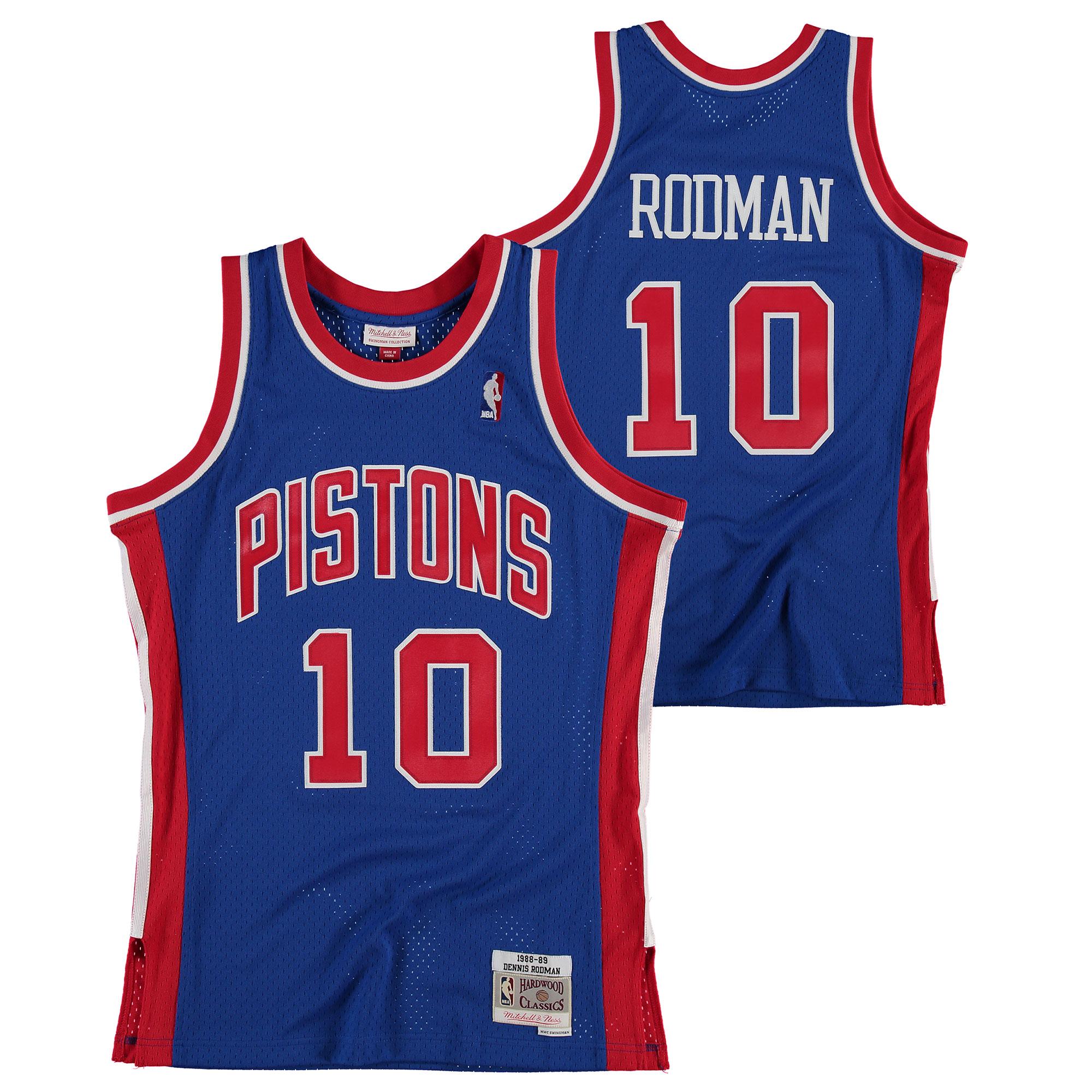 Retro Dennis Rodman Piston Hardwood Classics – The Sports Portal