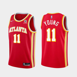 Atlanta Hawks Trae Young Red