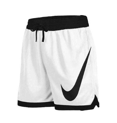 Swoosh White Shorts