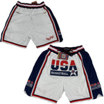 Just Don Retro USA White