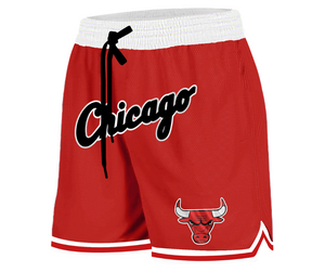Chicago Bulls Shorts Red