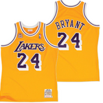 Retro LA Lakers Kobe Bryant YELLOW