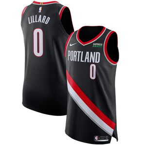 Portland Trail Blazers Damian Lillard BLACK