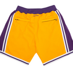 Just Don Retro Los Angeles Lakers Yellow