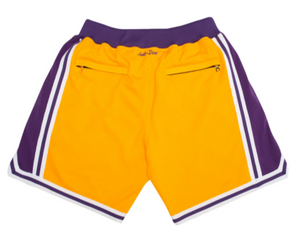 Just Don Retro Los Angeles Lakers Yellow