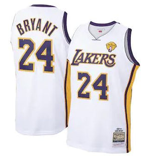 Retro LA Lakers Kobe Bryant White