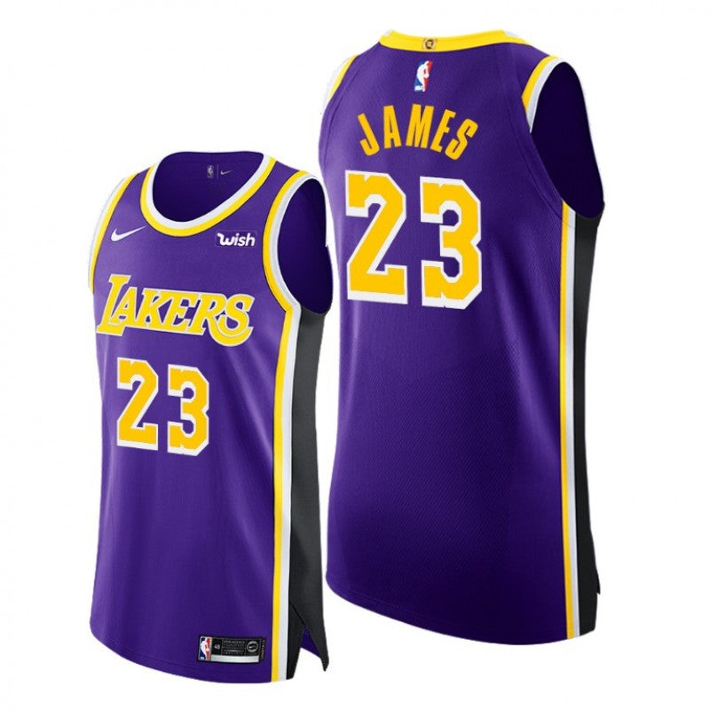 LA Lakers LeBron James PURPLE