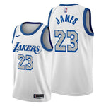 LA Lakers LeBron James WHITE Swingman