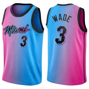 Miami Heat Dwyane Wade City Edition BLUE/PINK