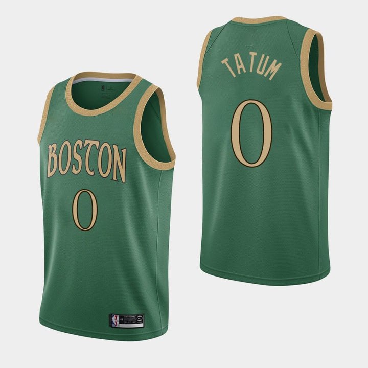 Boston Celtics Jayson Tatum Green City