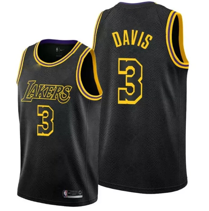 LA Lakers Anthony Davis Mamba Jersey
