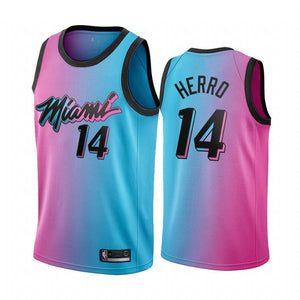 Miami Heat Tyler Herro City Edition BLUE/PINK